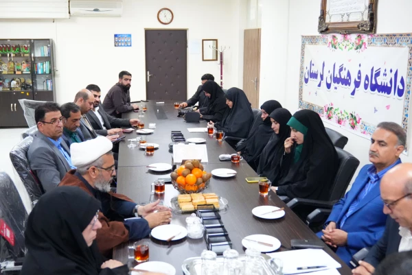 تشکیل ششمین جلسه  قرارگاه جهادی فرهنگ، رسانه و اقدامات اجتماعی دانشگاه فرهنگیان لرستان  4