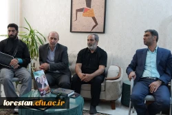 دیدار مسئولین دانشگاه فرهنگیان لرستان با خانواده معزز شهید باغبان و عزیزی 11